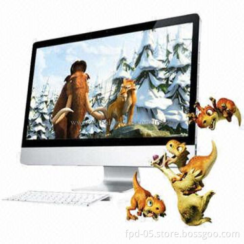 23.6-inch all-in-one computers with I5 3330 CPU and 4G 500GB, ultra slim